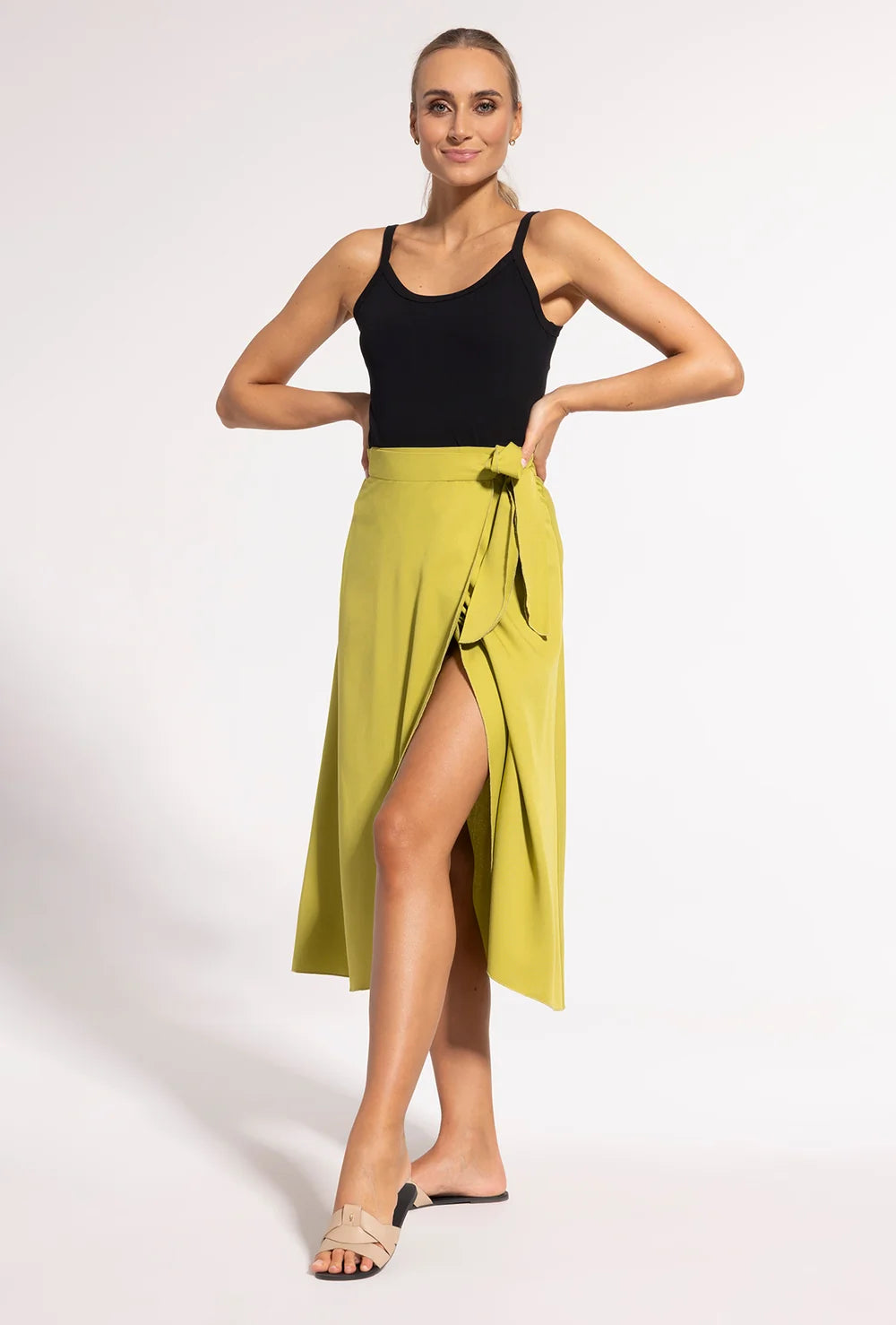 Spódnica z wiązaniem Natia - Gatta