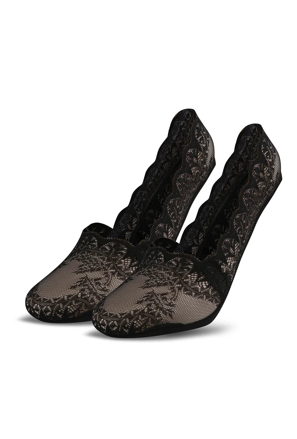 Stopki damskie wykończone koronką wz. 24