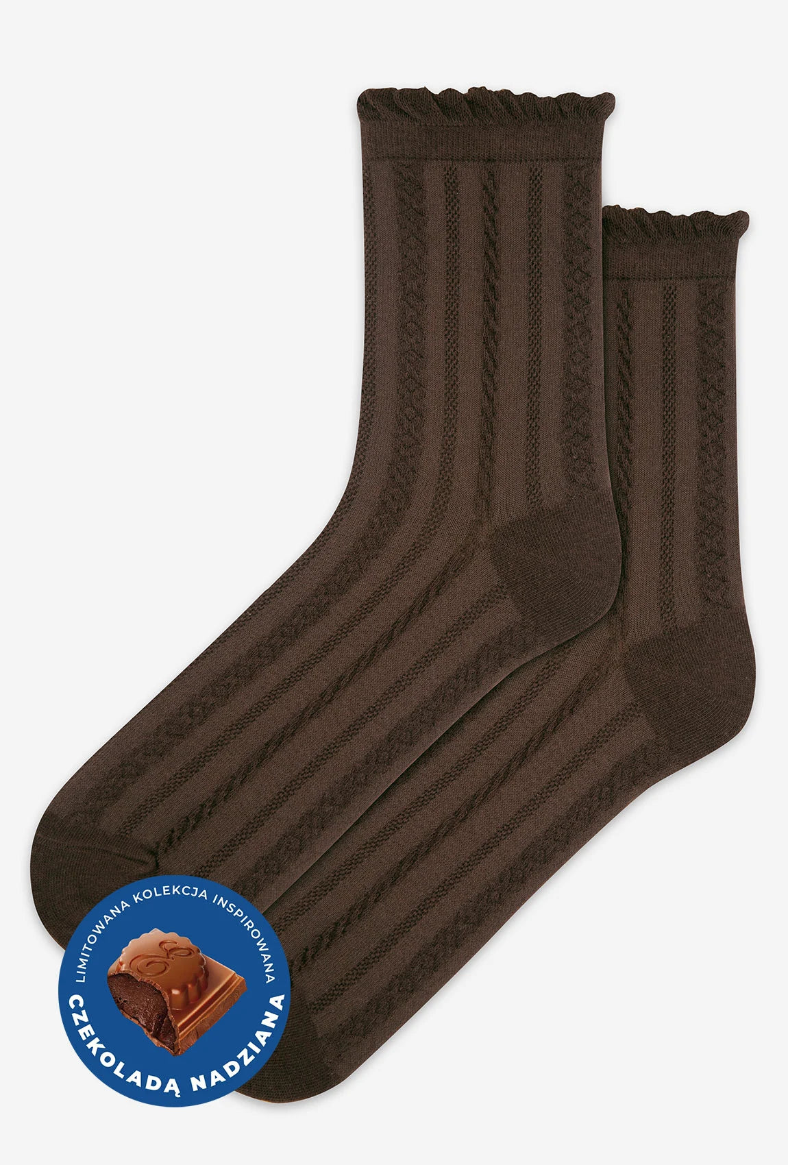 Czekoladowe skarpetki Gatta x Wedel 003
