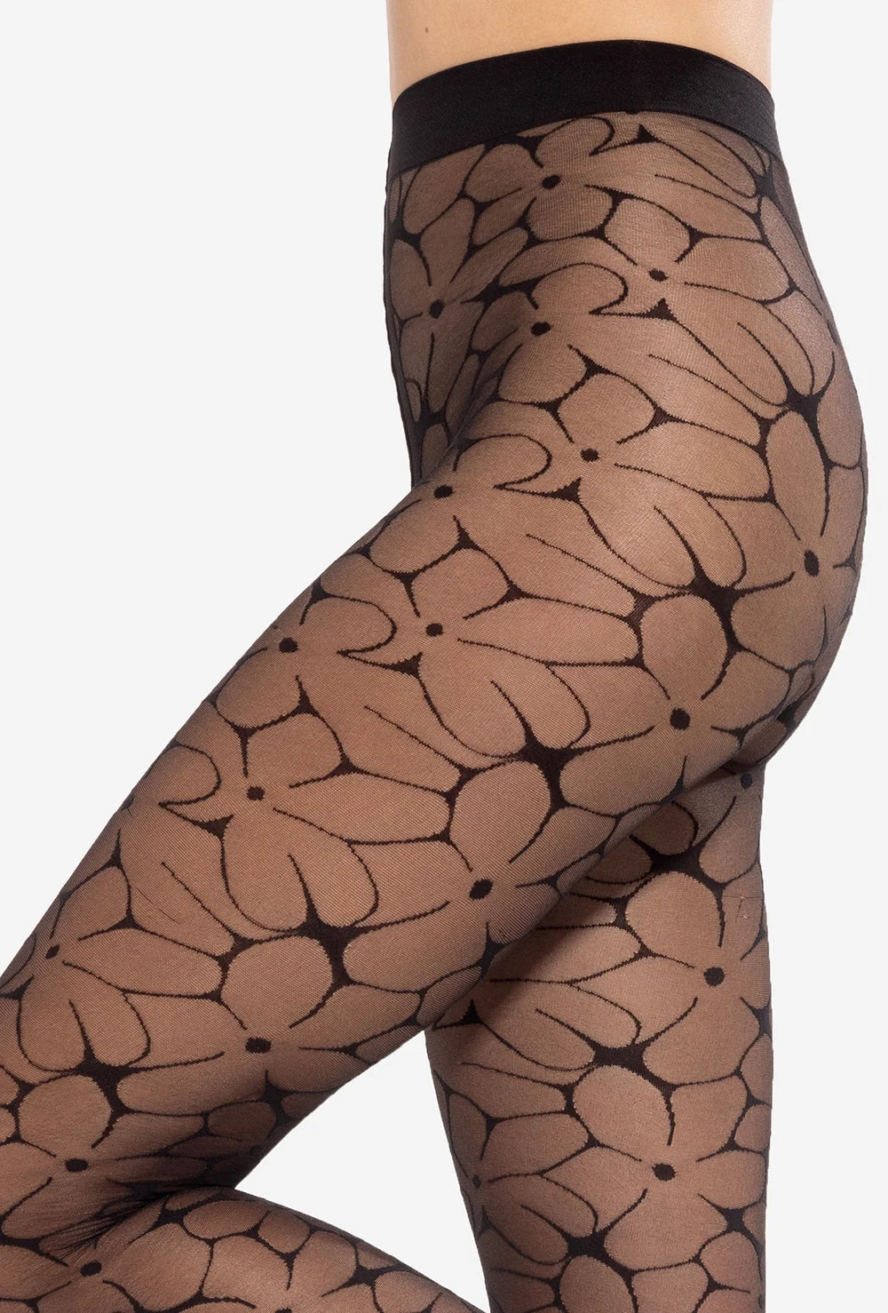 Rajstopy w kwiaty Daisy - Gatta