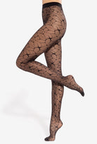 Rajstopy w kwiaty Daisy