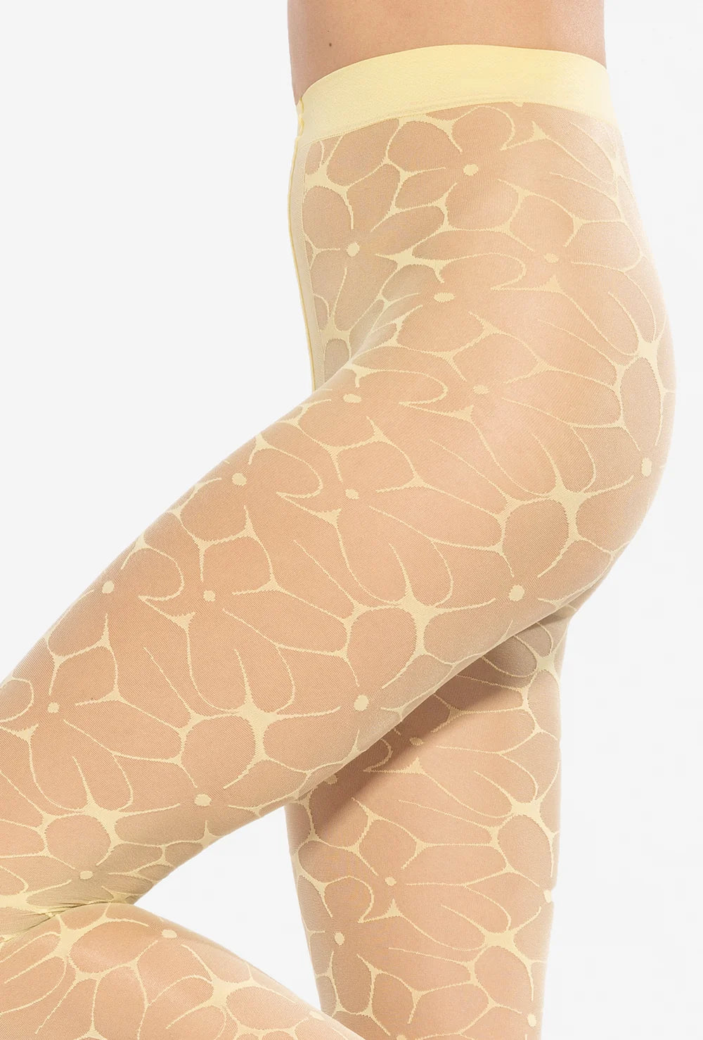 Rajstopy w kwiaty Daisy - Gatta