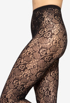 Rajstopy ażurowe Runway wz. 11