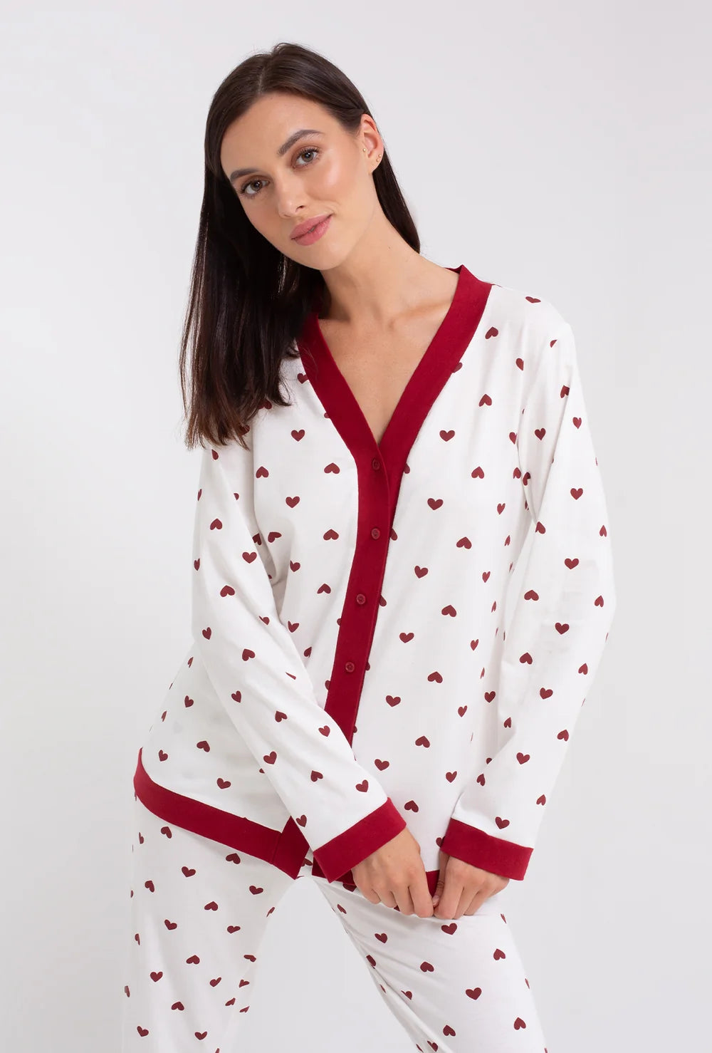 Bawełniana piżama damska Bianca - Gatta