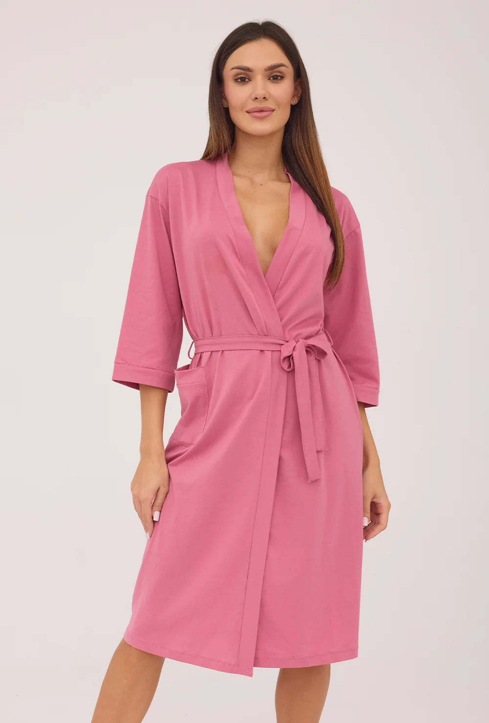 Bawełniany szlafrok damski Sara - Gatta