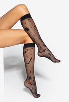 Czarne podkolanówki Arti wz. 01