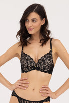 Koronkowy biustonosz push-up Nicole