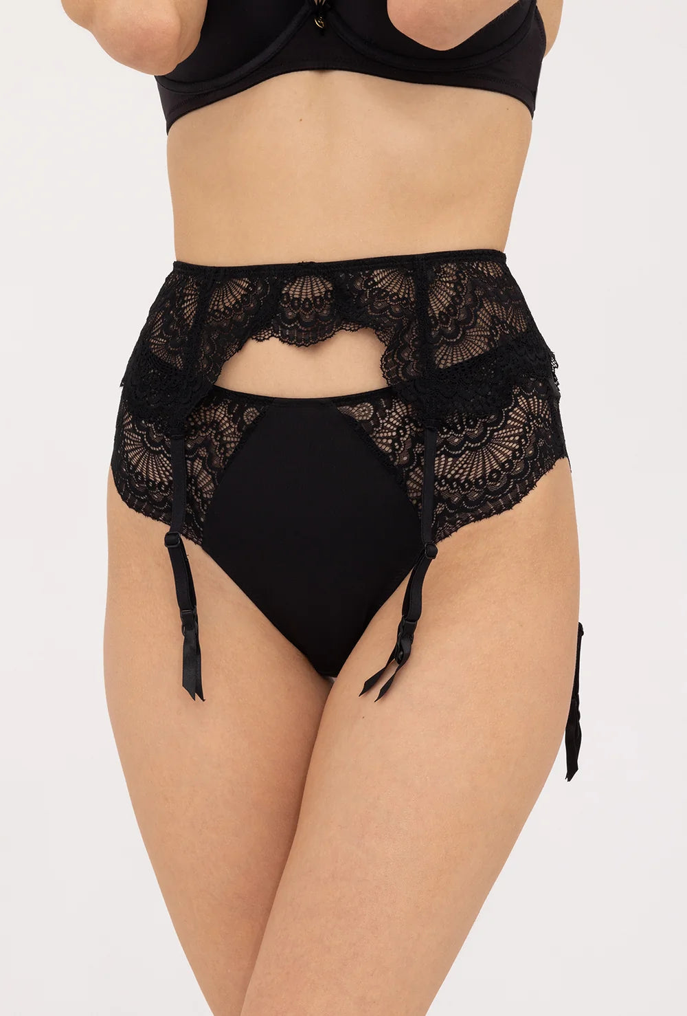 Koronkowy pas do pończoch Margot - Gatta