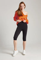 Legginsy Mirella o długości 3/4