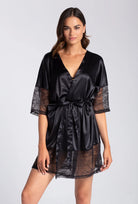 Satynowy szlafrok Suzi