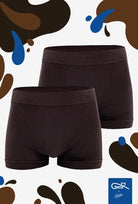 2-pak bokserek męskich w odcieniu gorzkiej czekolady – Gatta x Wedel