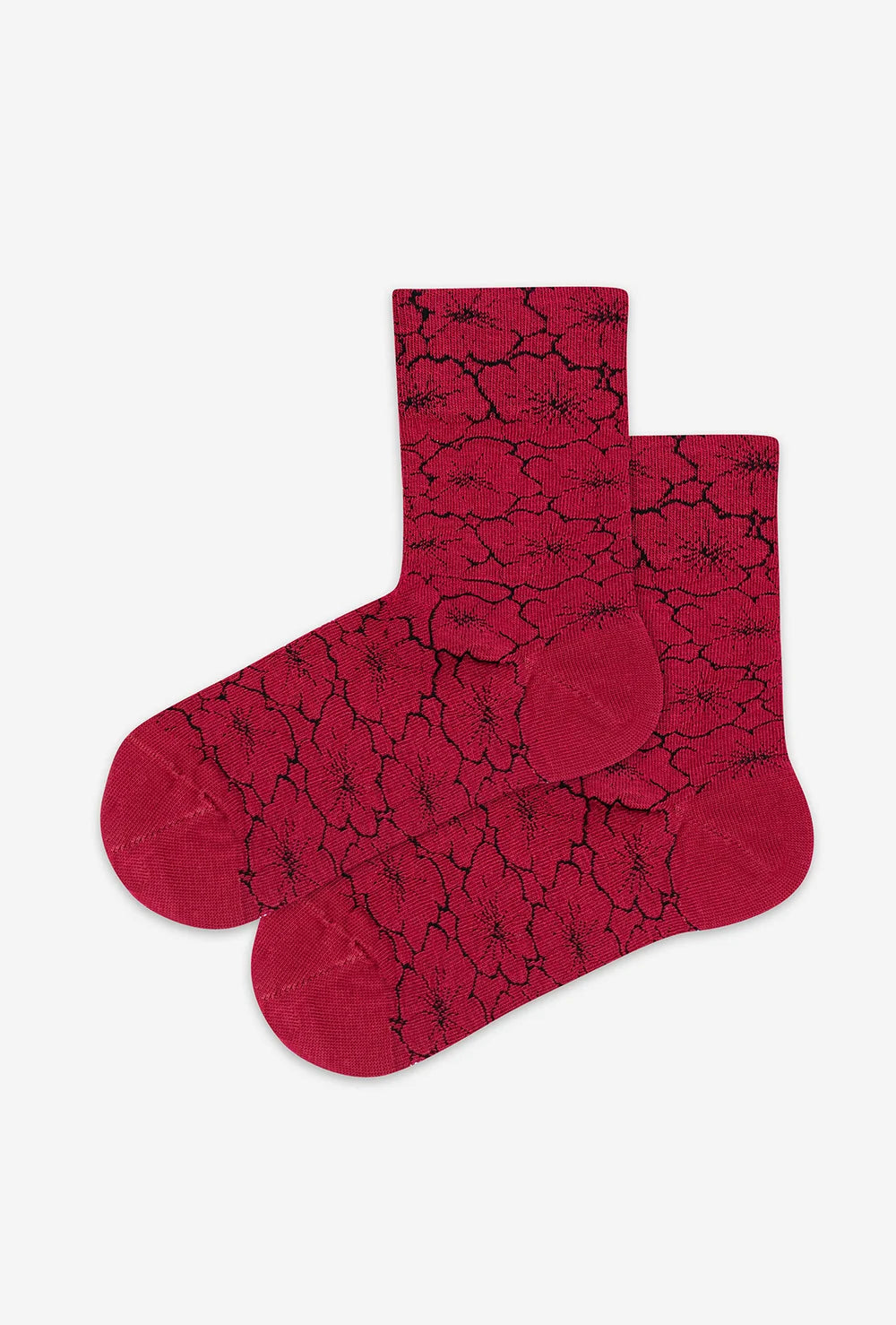 Skarpetki damskie w kwiaty wz. 002 - Gatta