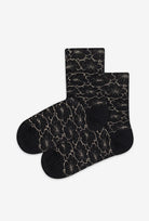 Skarpetki damskie w kwiaty wz. 002