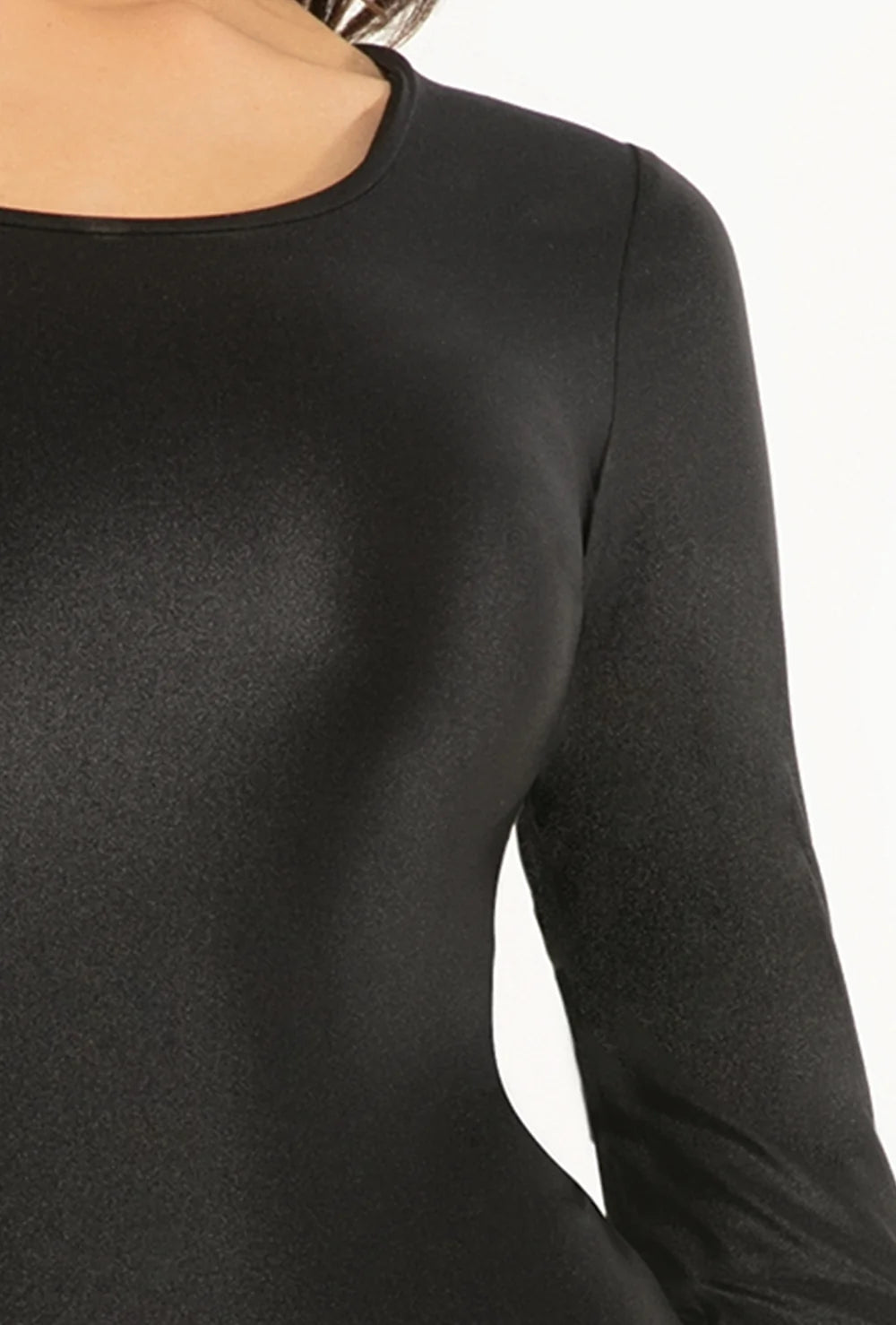 Czarne body Perfect Black Brillant - Gatta