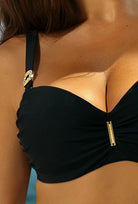 Czarny strój kąpielowy Glamour (S730GL1)