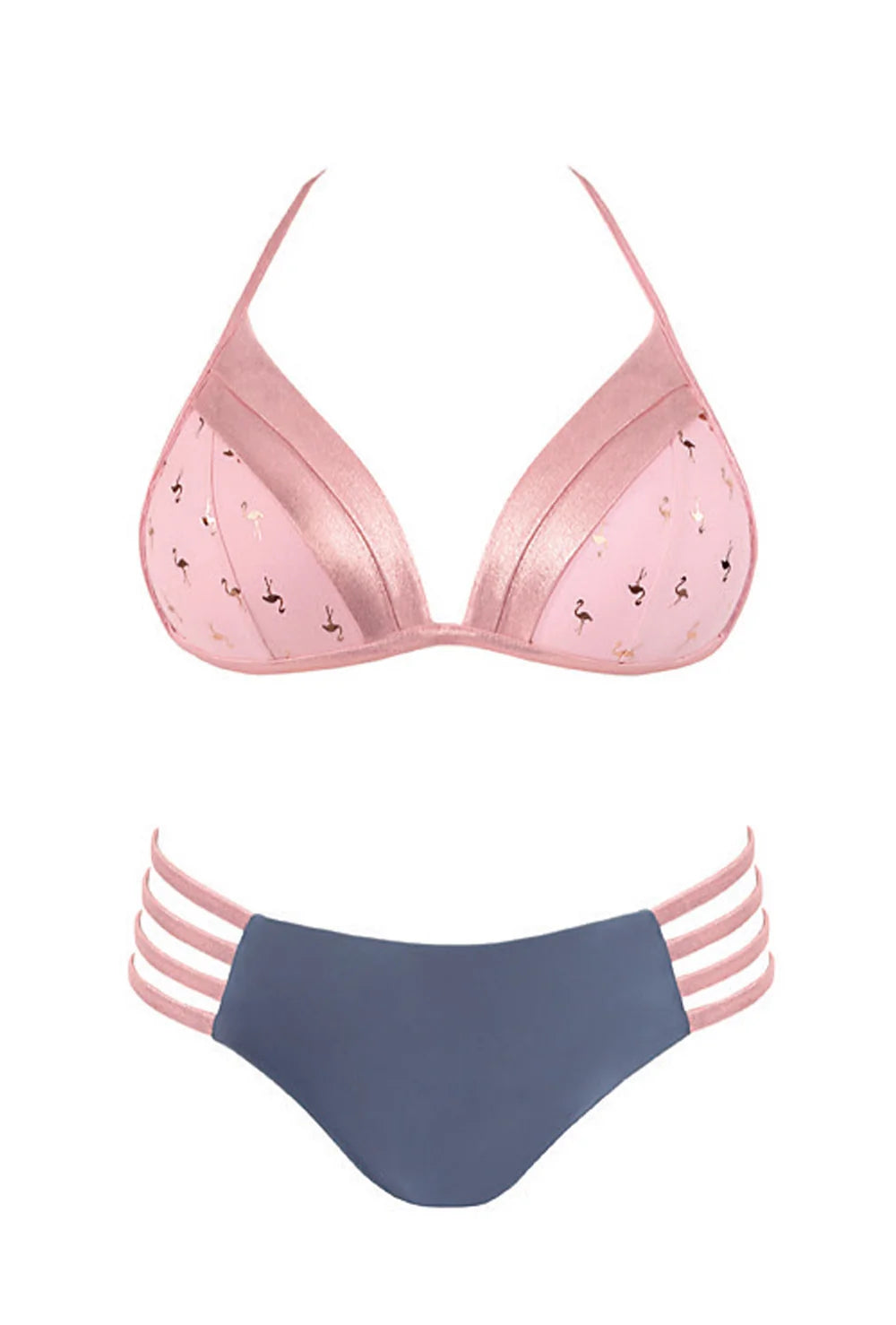 Dwuczęściowy strój kąpielowy Pink Flamingo (S555J20) - Gatta