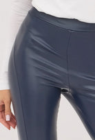 Legginsy z ekoskóry Claudia