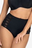 Majtki z wysokim stanem do stroju kąpielowego Moorea