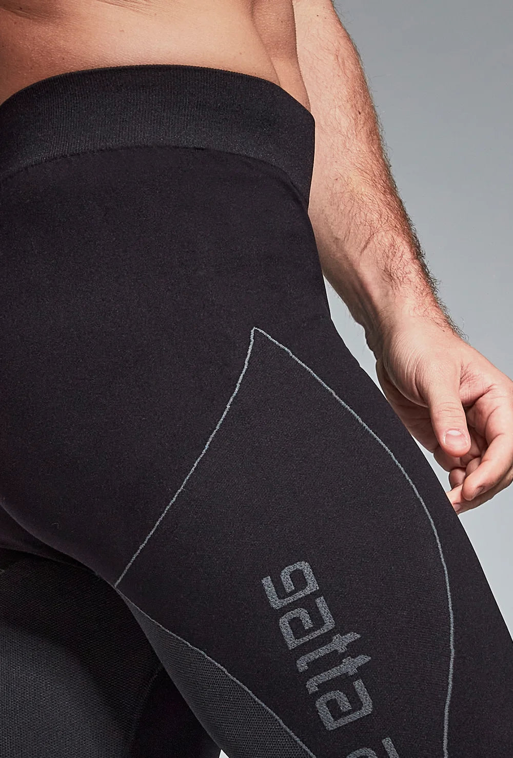 Męskie legginsy termoaktywne Peak - Gatta