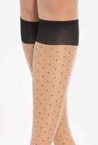 Podkolanówki w kropki Stylove wz. 04