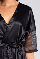 Satynowy szlafrok Suzi