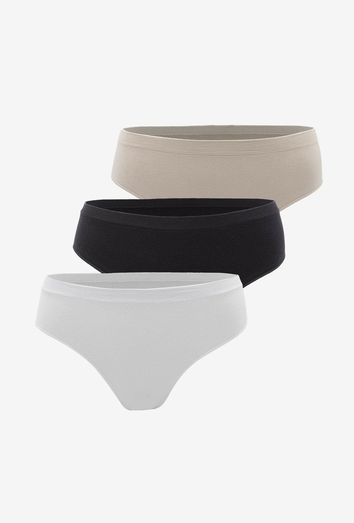 3-pak majtek bawełnianych bikini