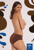 3-pak majtek o fasonie bikini w odcieniach czekolady – Gatta x Wedel