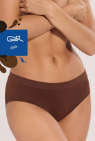 3-pak majtek o fasonie bikini w odcieniach czekolady – Gatta x Wedel