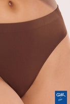3-pak majtek typu stringi w odcieniach czekolady – Gatta x Wedel