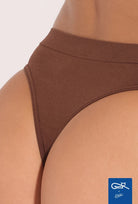 3-pak majtek typu stringi w odcieniach czekolady – Gatta x Wedel
