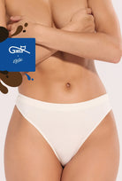 3-pak majtek typu stringi w odcieniach czekolady – Gatta x Wedel