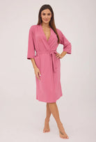 Bawełniany szlafrok damski Sara