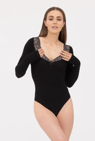 Body z koronkowym dekoltem Madison