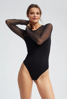 Czarne body Stefani