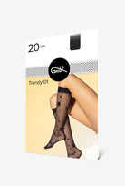 Czarne podkolanówki Arti wz. 01