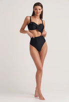 Dół od stroju kąpielowego - brazyliany z wysokim stanem Rotuma