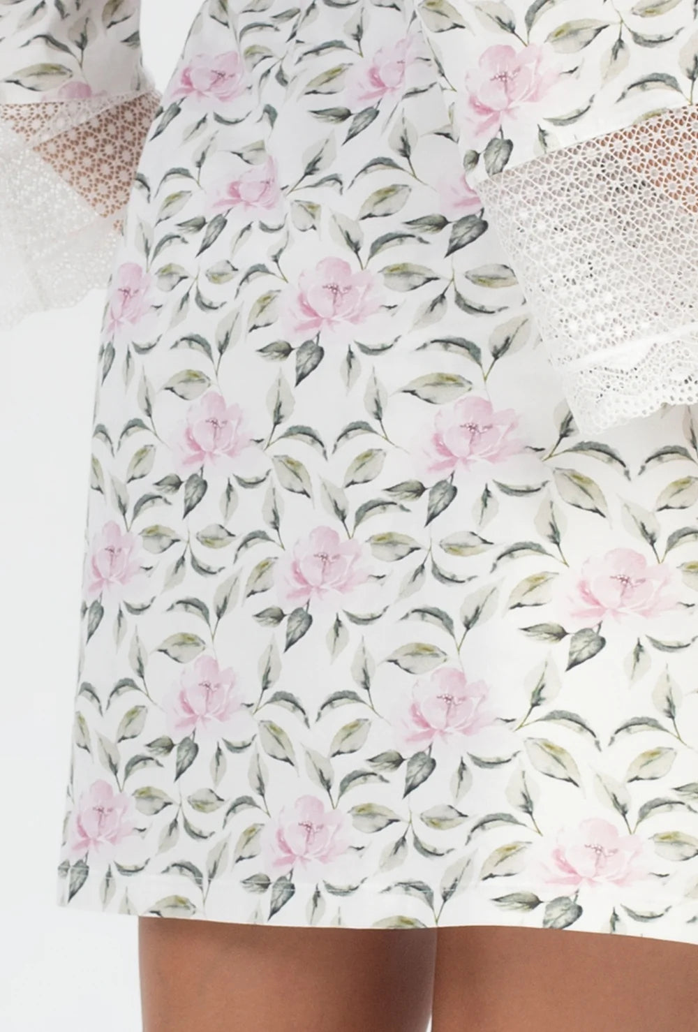 Szlafrok w kwiaty Magnolia - Gatta