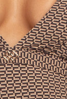 Jednoczęściowy strój kąpielowy Brand