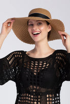 Kapelusz z szerokim rondem 03