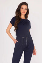 Kombinezon z dekoltem na plecach Valeri