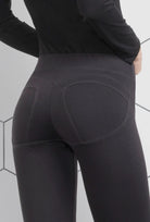 Legginsy z przeszyciami plus size Push-up