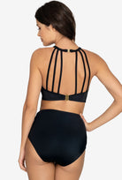 Majtki z wysokim stanem do stroju kąpielowego Moorea