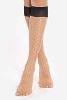 Podkolanówki w kropki Stylove wz. 04