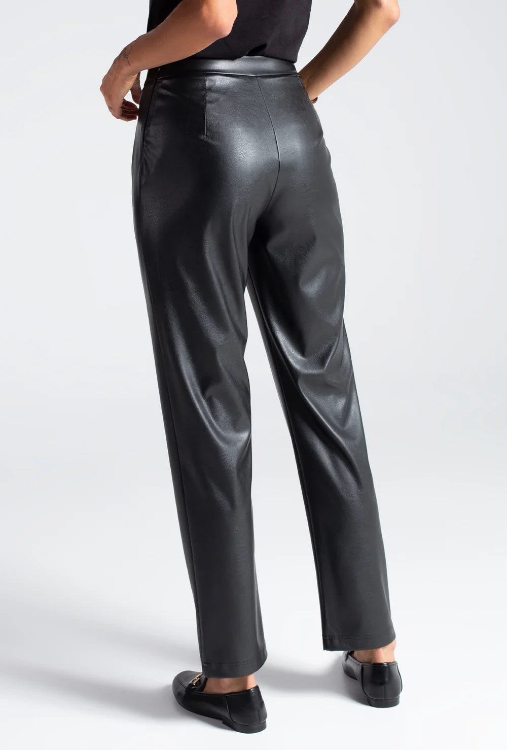 Spodnie z ekoskóry Asarum - Gatta