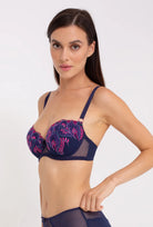 Biustonosz damski z push-up Violet