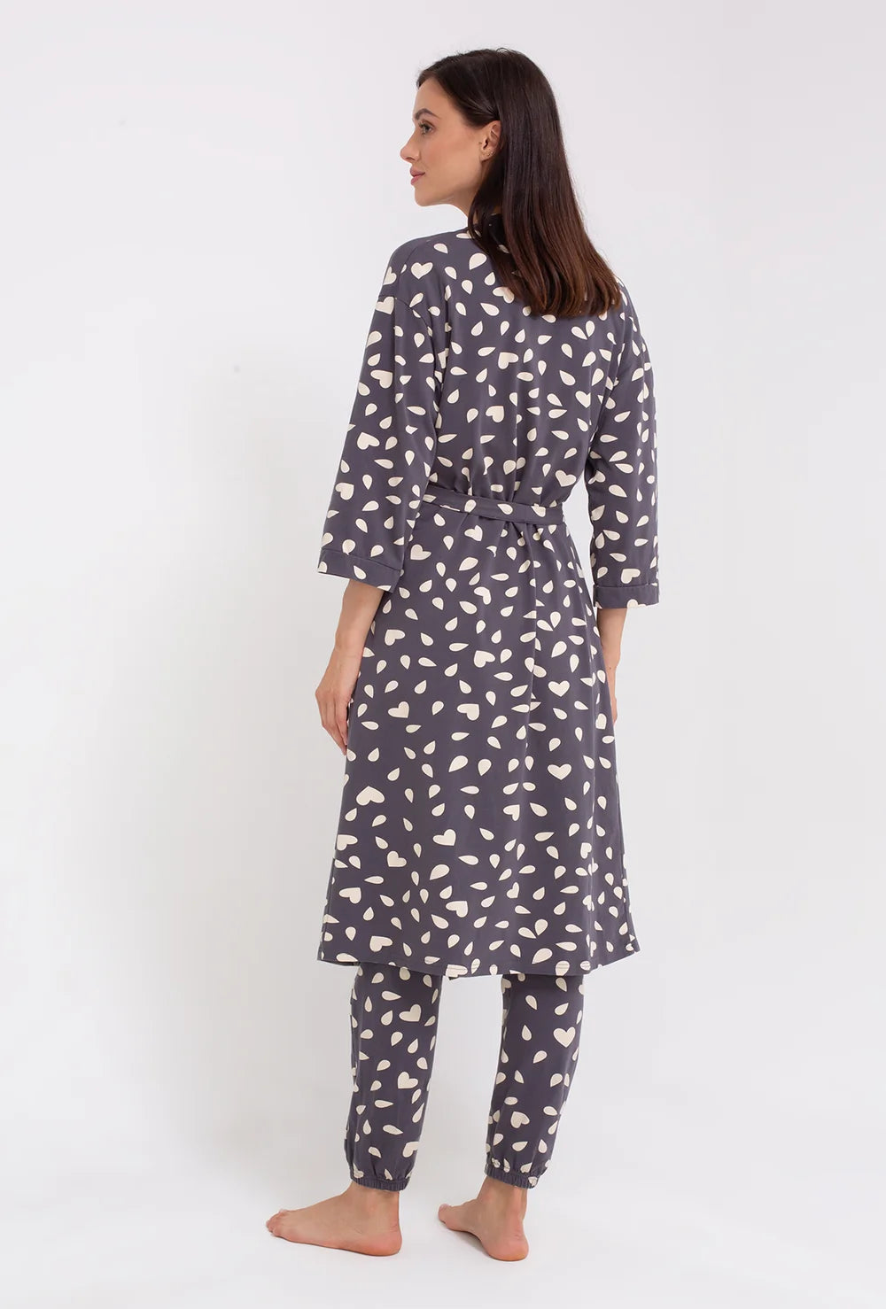 Bawełniany szlafrok Ella - Gatta