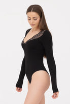 Body z koronkowym dekoltem Madison