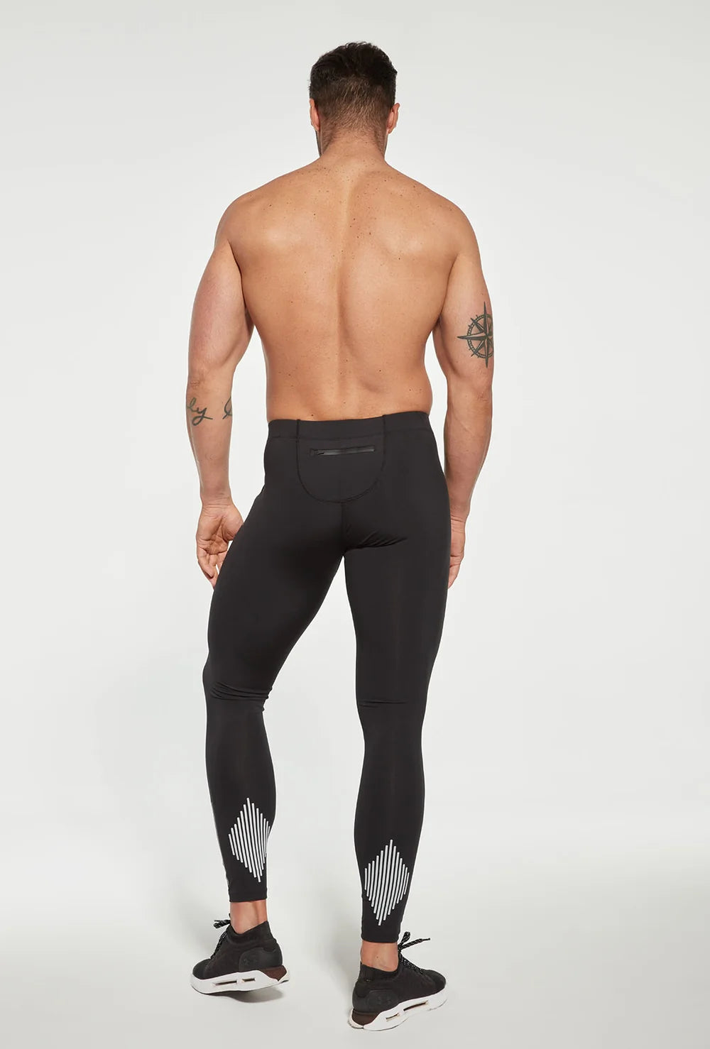 Męskie legginsy sportowe Running - Gatta