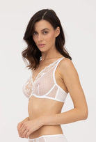 Miękki biustonosz z koronki Ida