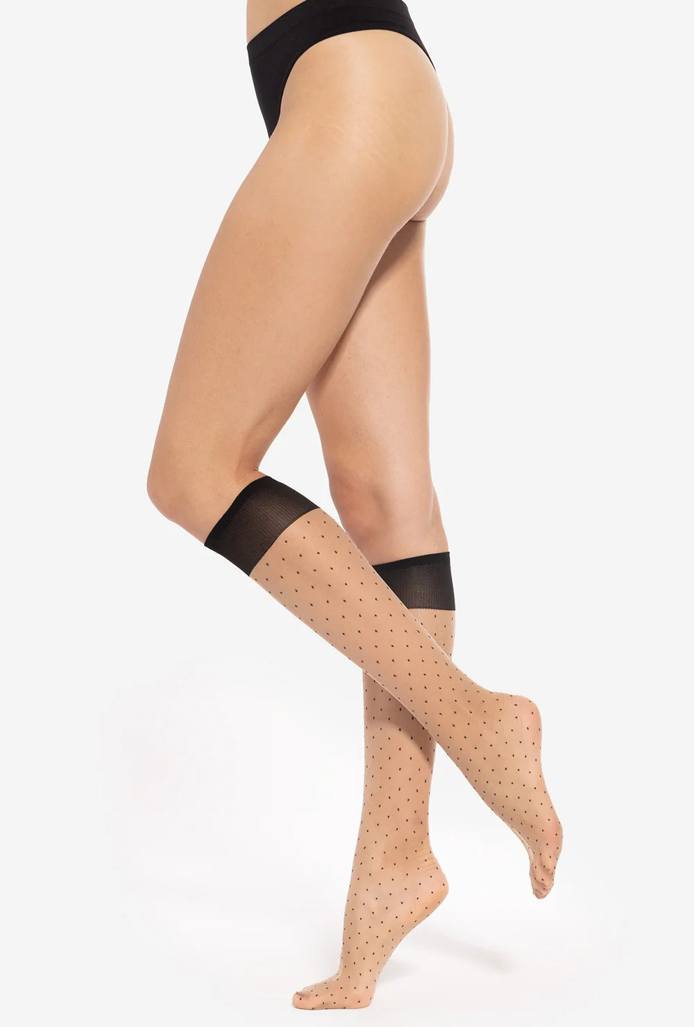 Podkolanówki w kropki Stylove wz. 04 - Gatta